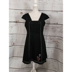 Living Dead Souls Pin Up Sailor Dress Size XL